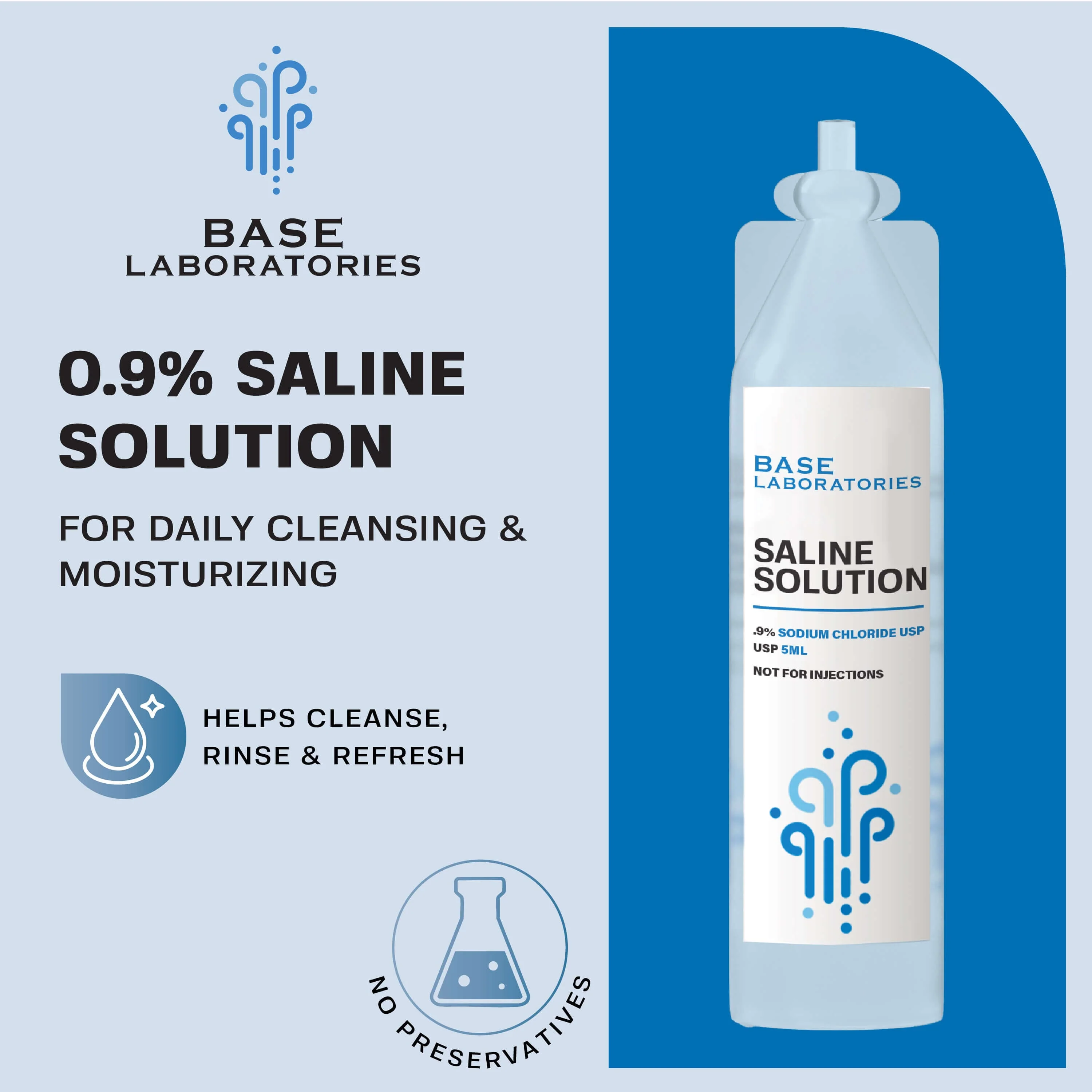 0.9% Saline Solution Vials — Compatible with Nebulizer Machines & Mesh Nebulizers - Image 2