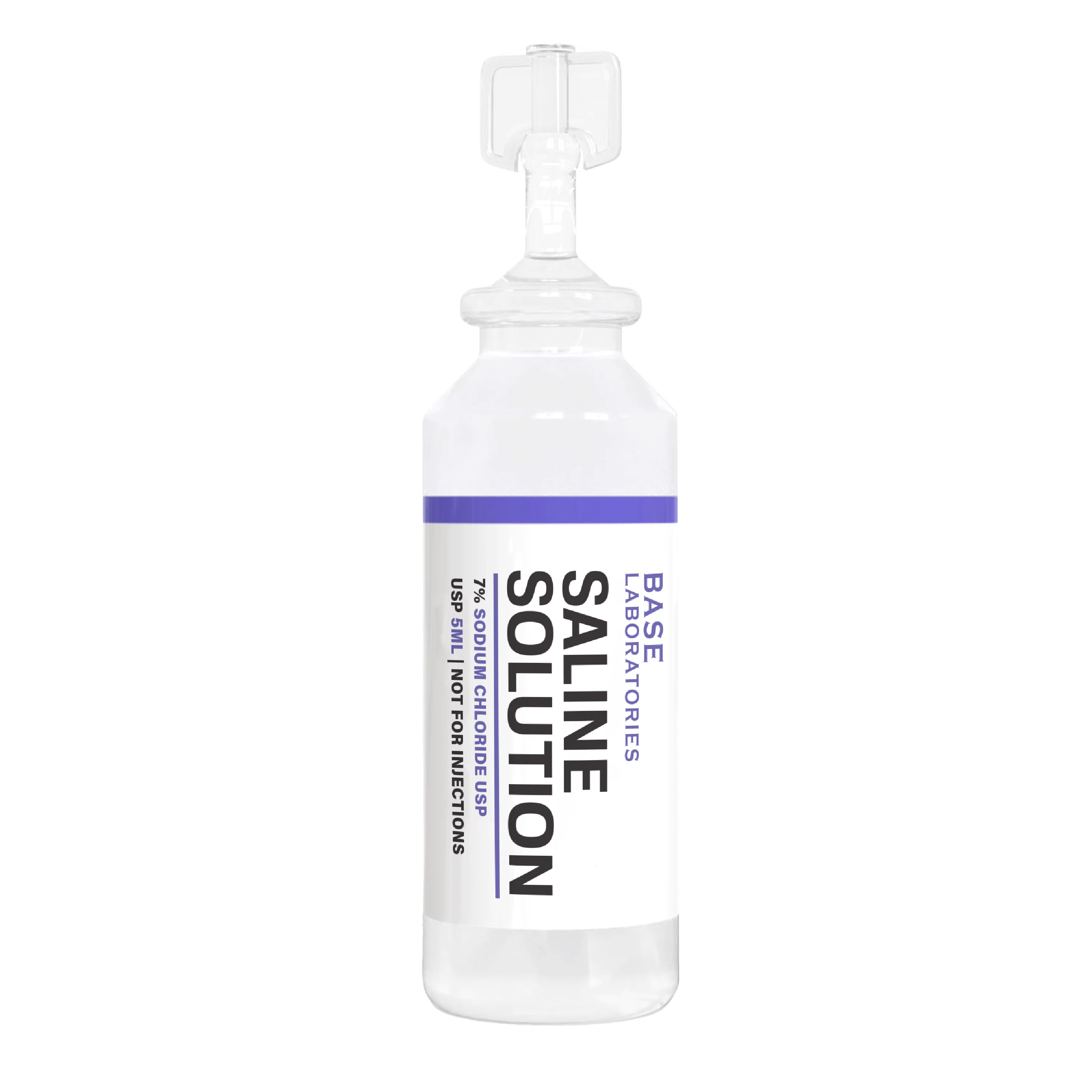 7% Saline Solution Vials — Compatible with Nebulizer Machines & Mesh Nebulizers 50 Pack - Image 8