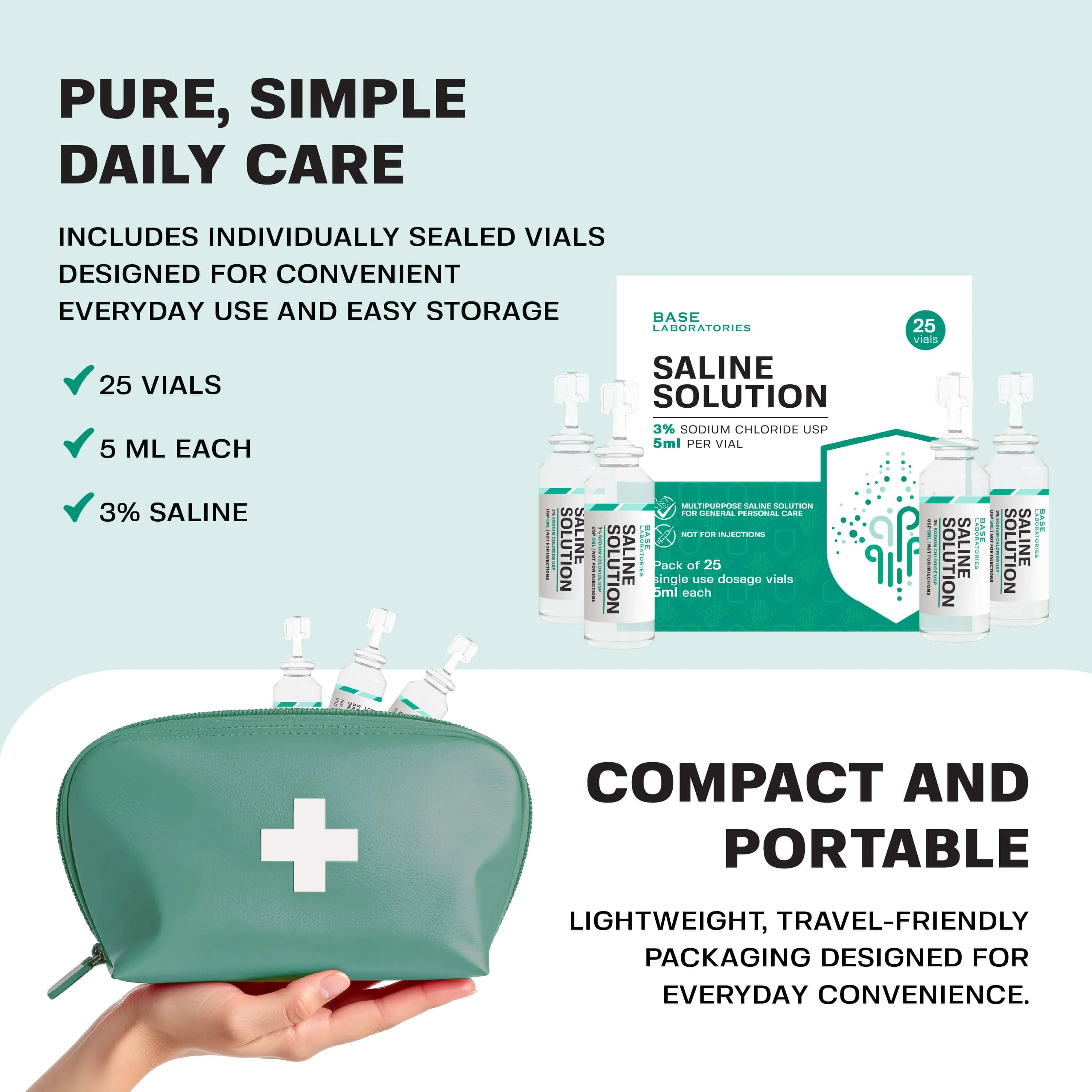 3% Saline Solution Vials — Compatible with Nebulizer Machines & Mesh Nebulizers - Image 6