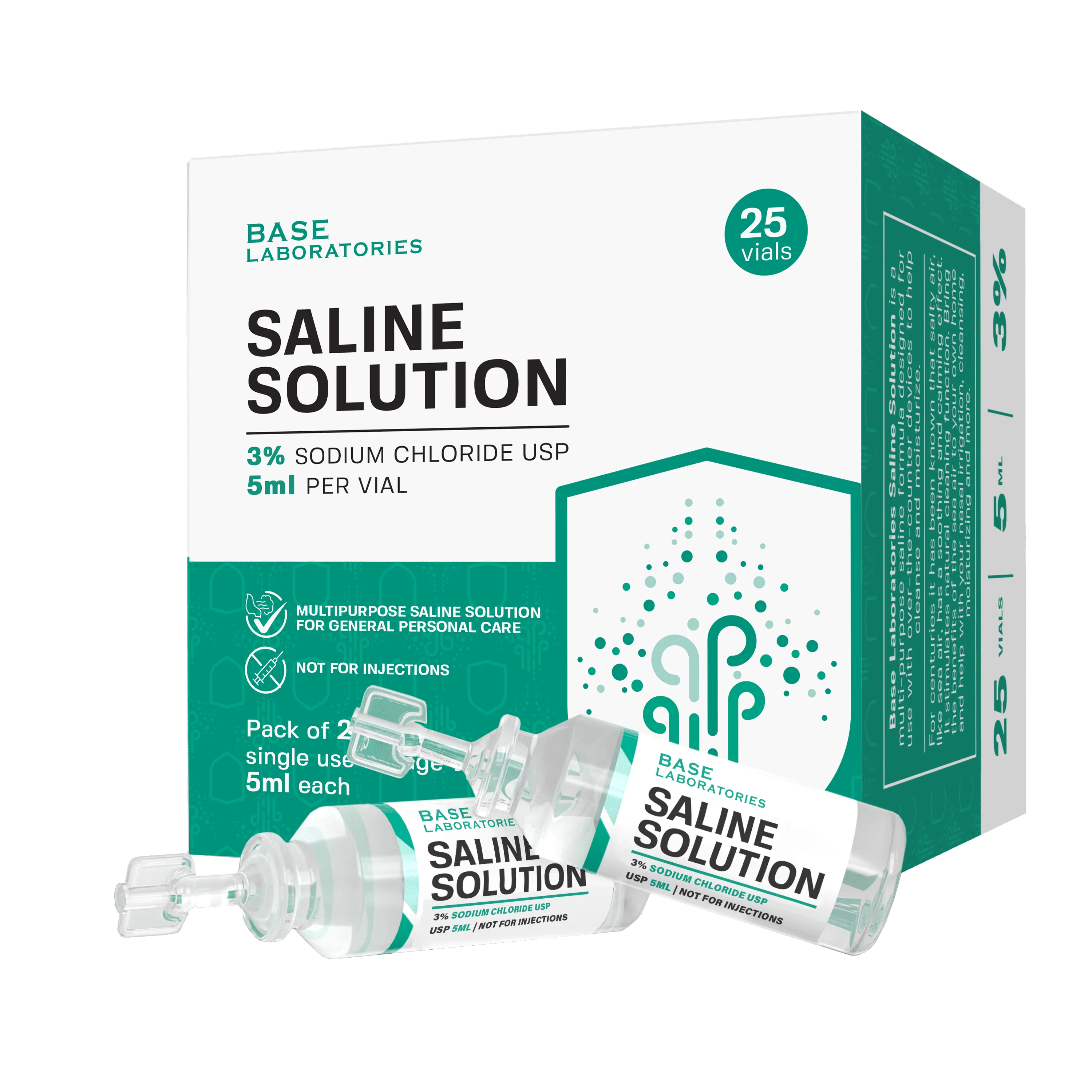 3% Saline Solution Vials — Compatible with Nebulizer Machines & Mesh Nebulizers - Image 7