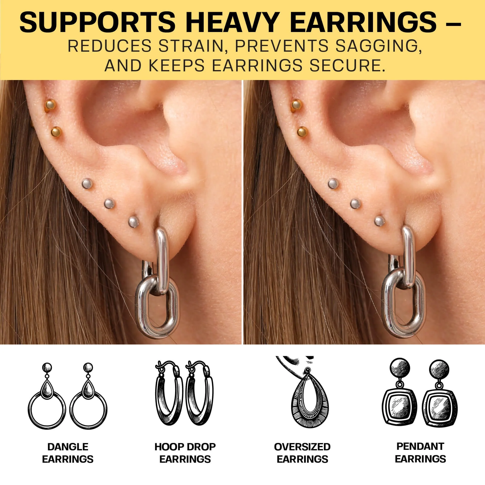 Ear Lobe Support Patch Wholesale - Image 3