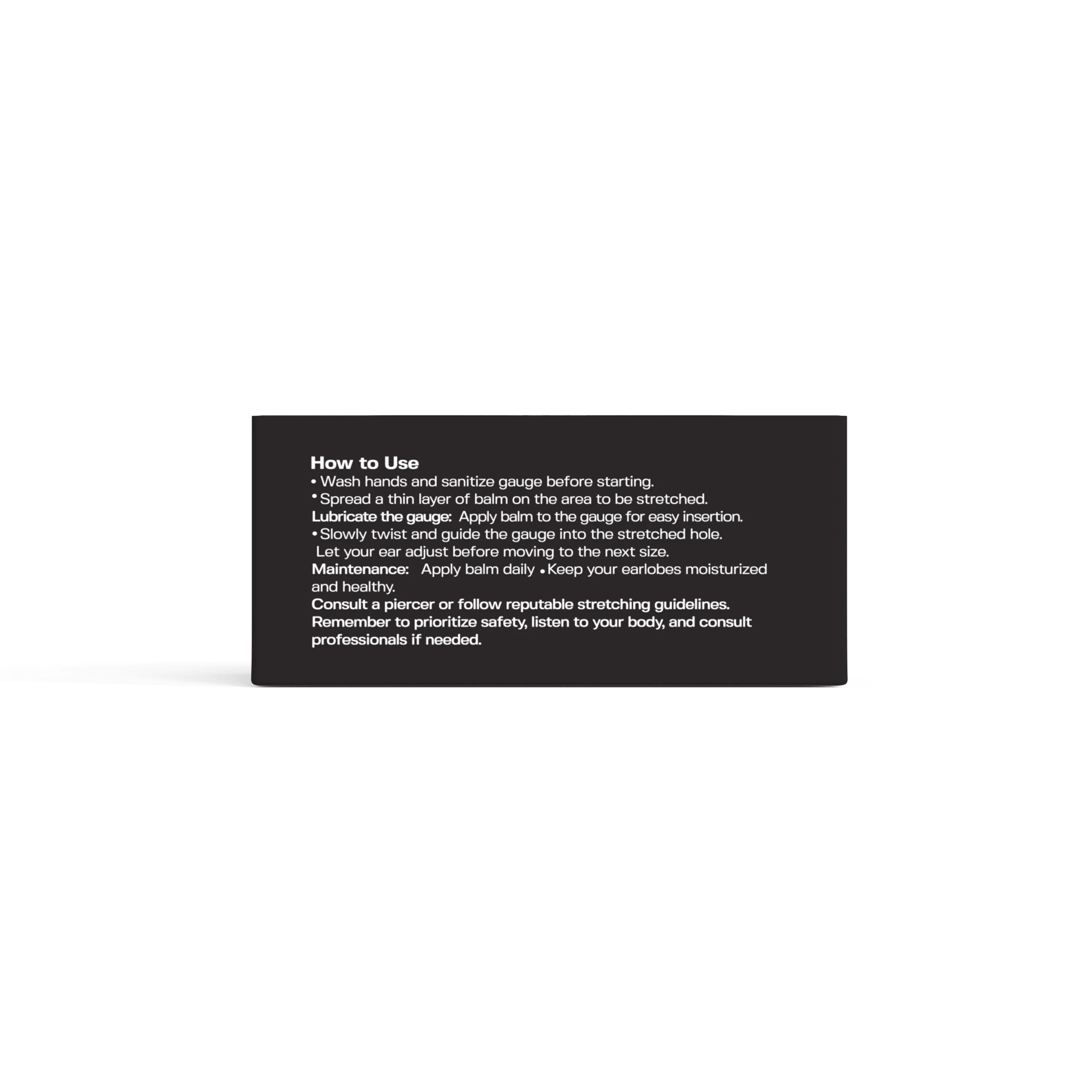 Piercing Aftercare Ear Stretch Balm (1.7oz) Wholesale - Image 9
