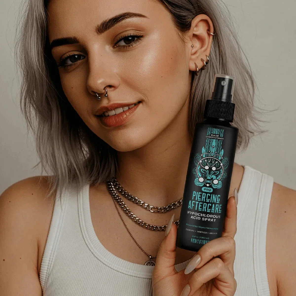 Piercing Aftercare Hypochlorous Acid Spray - Image 3