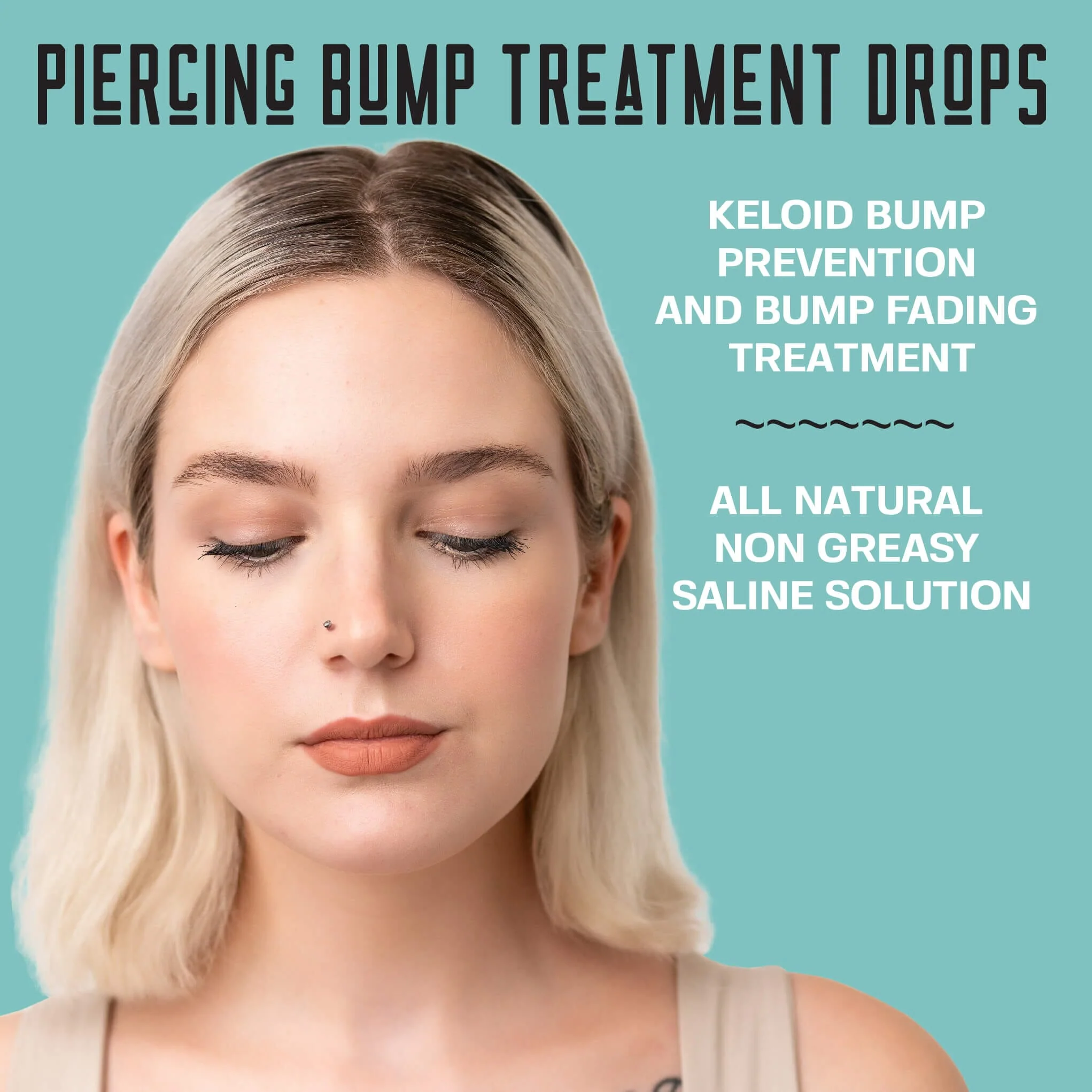 Piercing Aftercare Saline Bump Drops - Image 3
