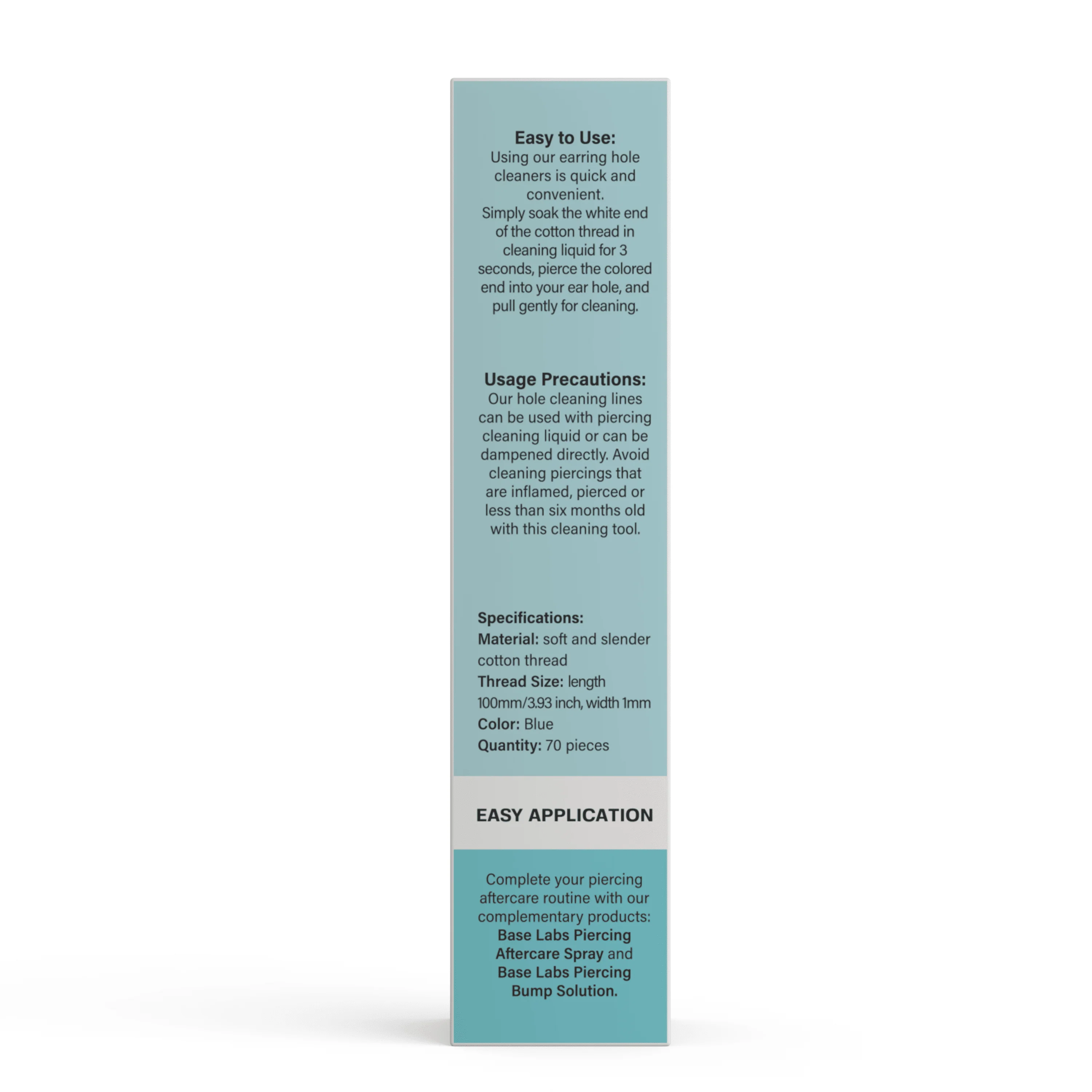 Piercing Hole Cleaner - Ear Floss Wholesale - Image 7